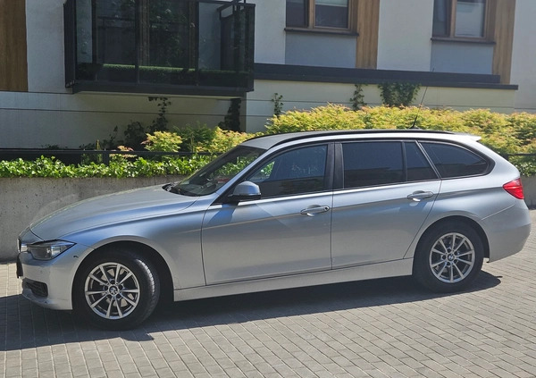 BMW Seria 3 cena 59999 przebieg: 183600, rok produkcji 2015 z Warszawa małe 37